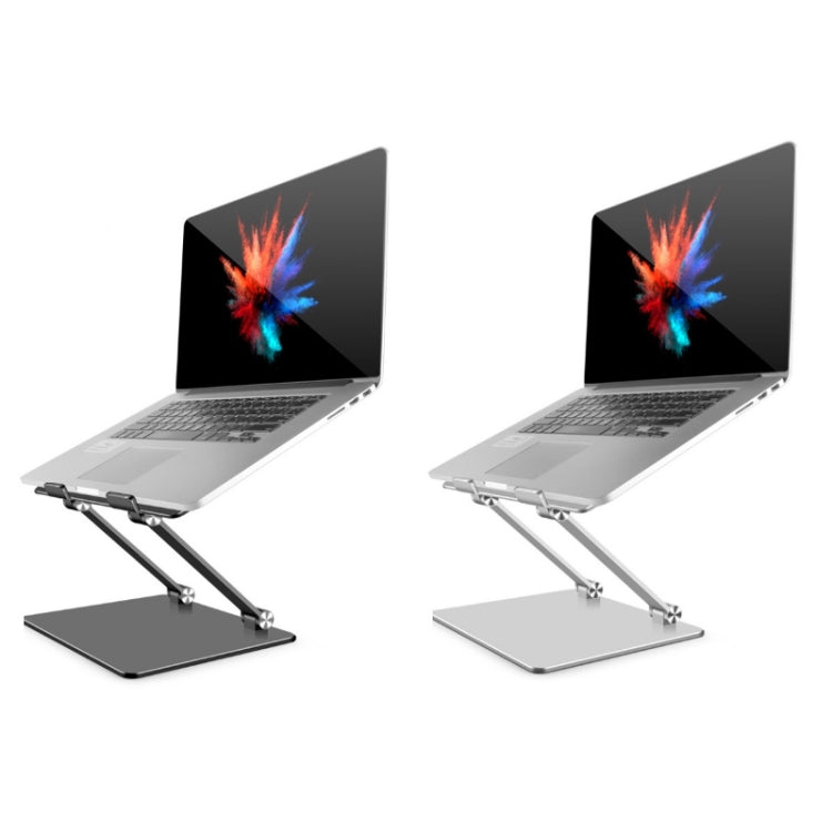 Adjustable Portable Laptop Cooling Bracket (Moon Silver)