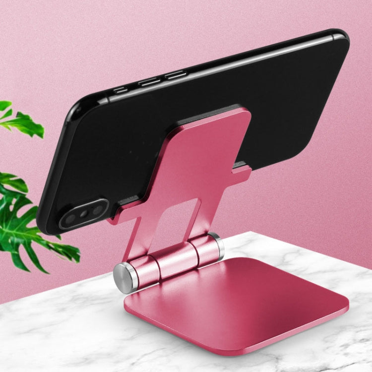 Universal Rose Gold Folding Stand for Mobile Phones and Tablets