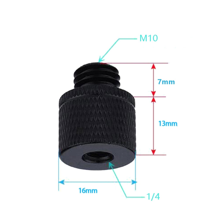 4-Piece A22 1/4 Female to M10 Male Screw Adapter
