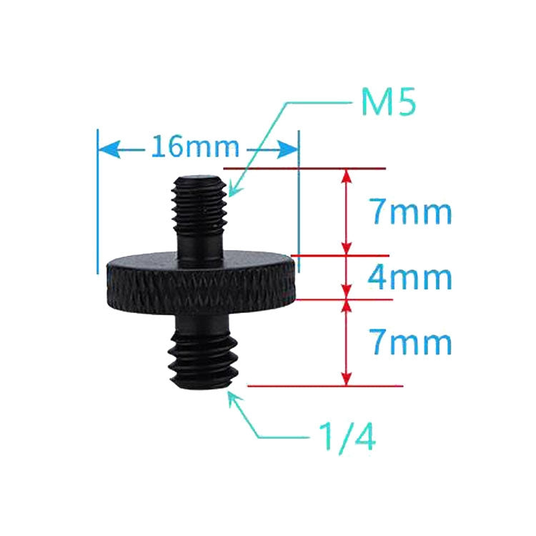 4-Piece Aluminum Alloy Screw Adapter Set for Photography Gear