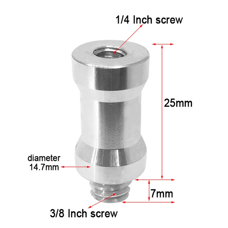 10-Piece Durable Aluminum Alloy Screw Adapters for Photography Gear