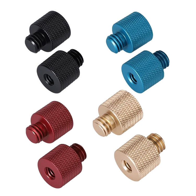 10-Piece 1/4 Female to 3/8 Male Screw Adapters Set
