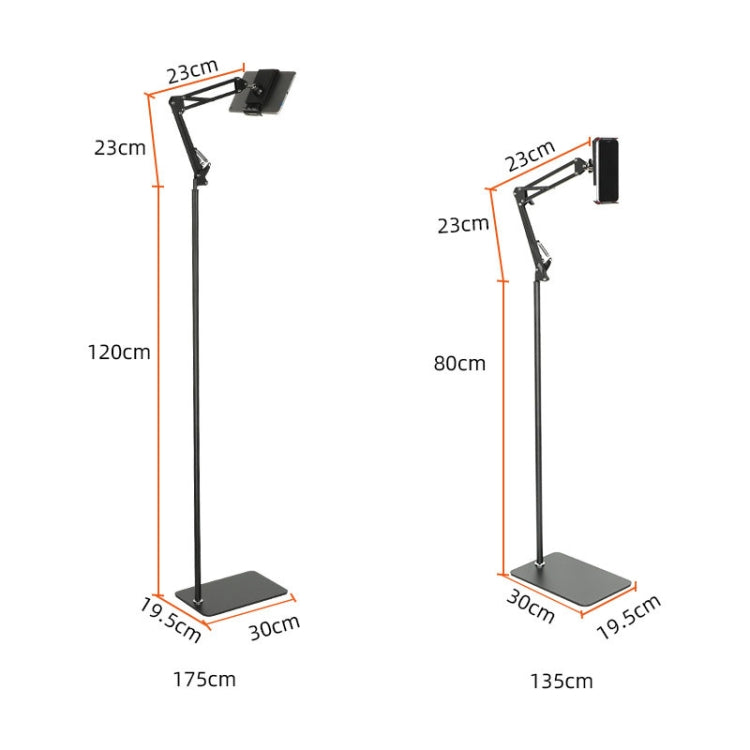 Adjustable Bedside Sofa Holder for Mobiles and Tablets