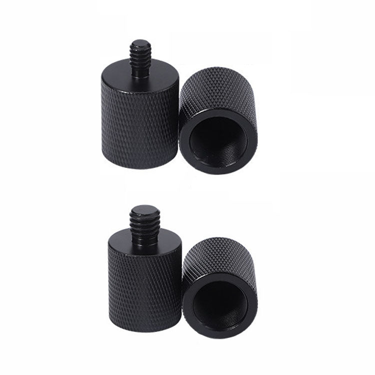 2 Pieces Microphone Adapter Screw F10 5/8-27 Female to 3/8 Male Screw