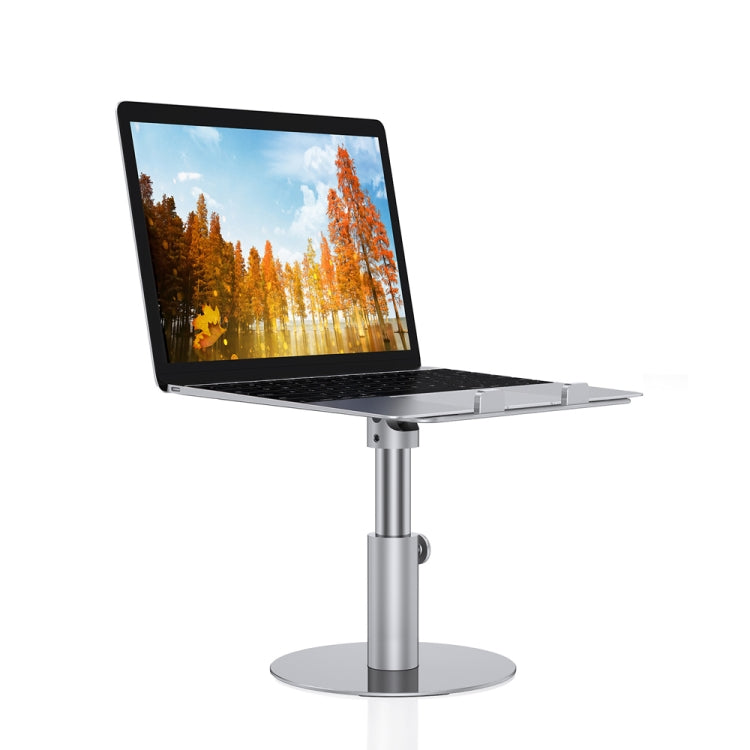 Z30 360 Rotating Aluminum Alloy Laptop Stand (Silver)