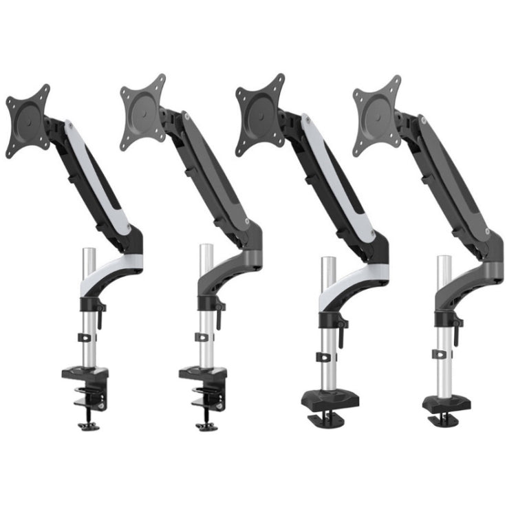 Adjustable Desktop Computer Monitor Stand with Lifting and Rotating Capabilities