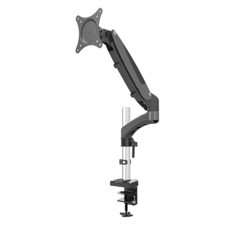 Gibbon Mounts Desktop Lifting Rotating Computer Monitor Stand with Adjustable Pitch and Pneumatic Hovering