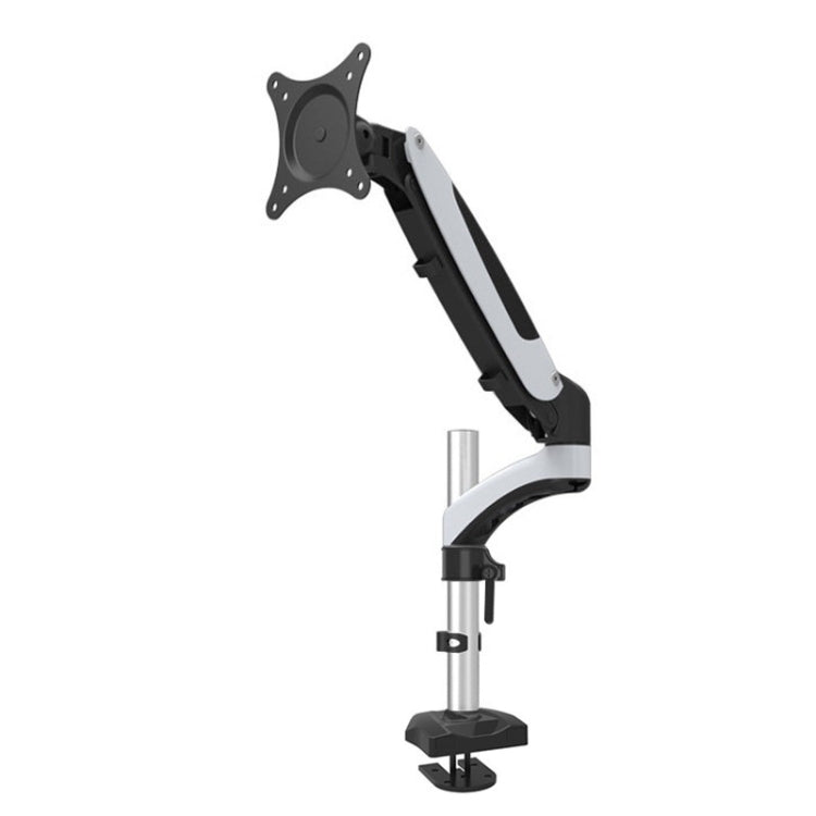 Gibbon Mounts Desktop Lifting Rotating Computer Monitor Stand, Specification Lock Hole White GM112G