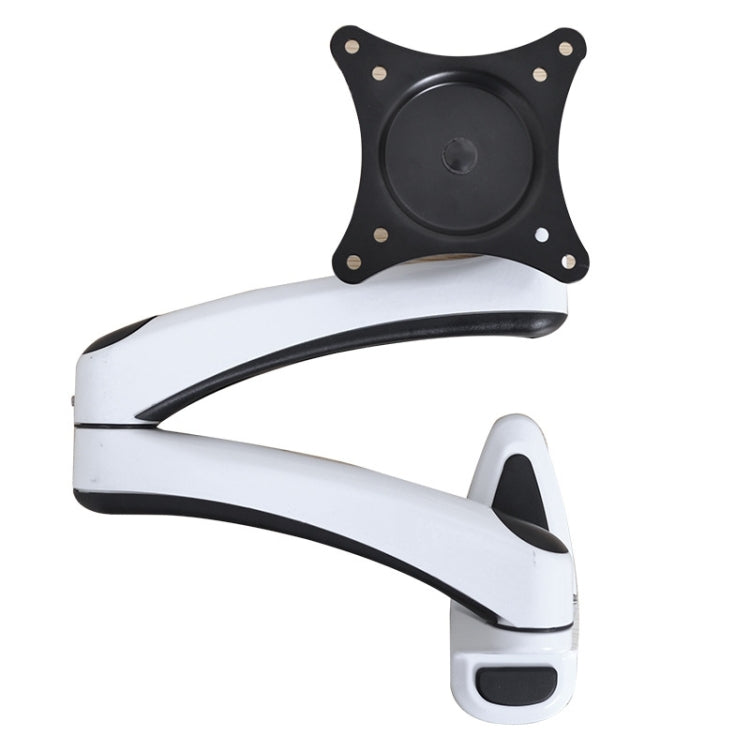 Gibbon Mounts FE112W Wall-Mounted Dual-Section Telescopic Monitor Stand (White)