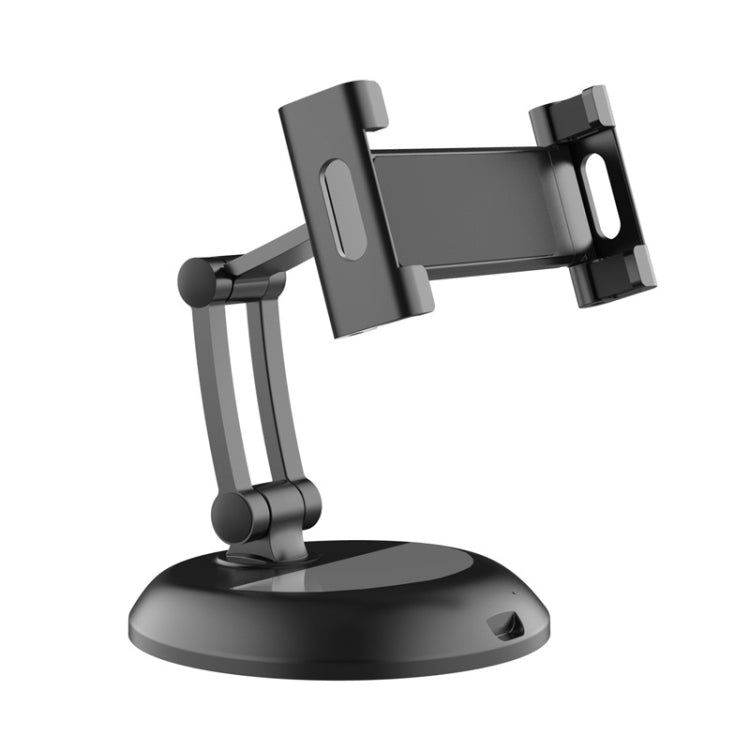 PB-45S Foldable Desktop Stand for 5-12.9 Inch Mobile Phone/Tablet (Black)
