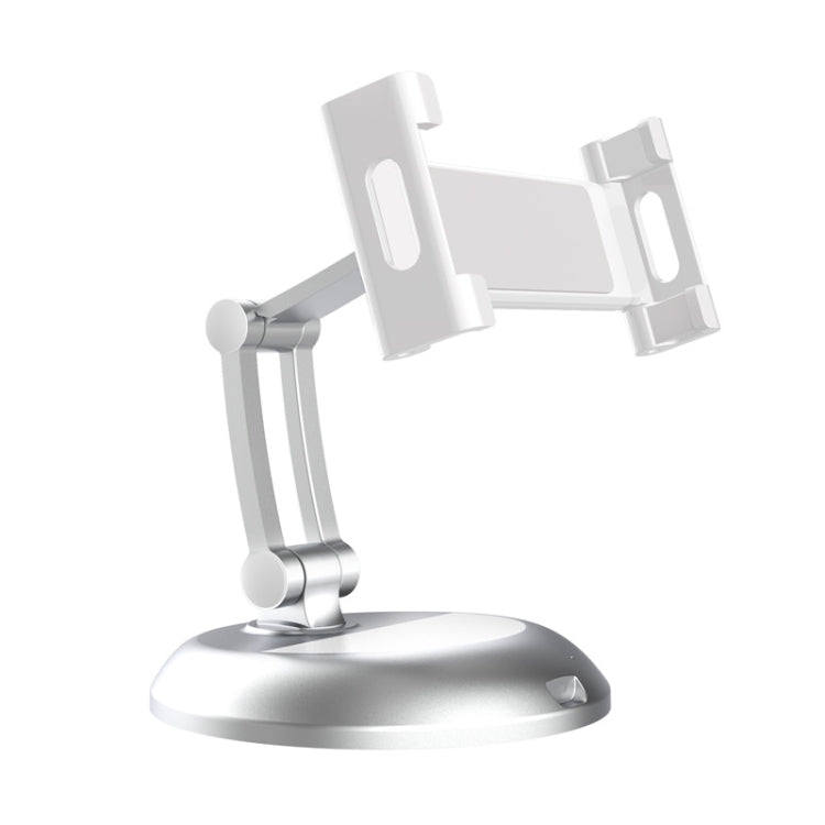 PB-45S Silver Desktop Foldable Stand for 5-12.9 Inch Mobile Phone and Tablet