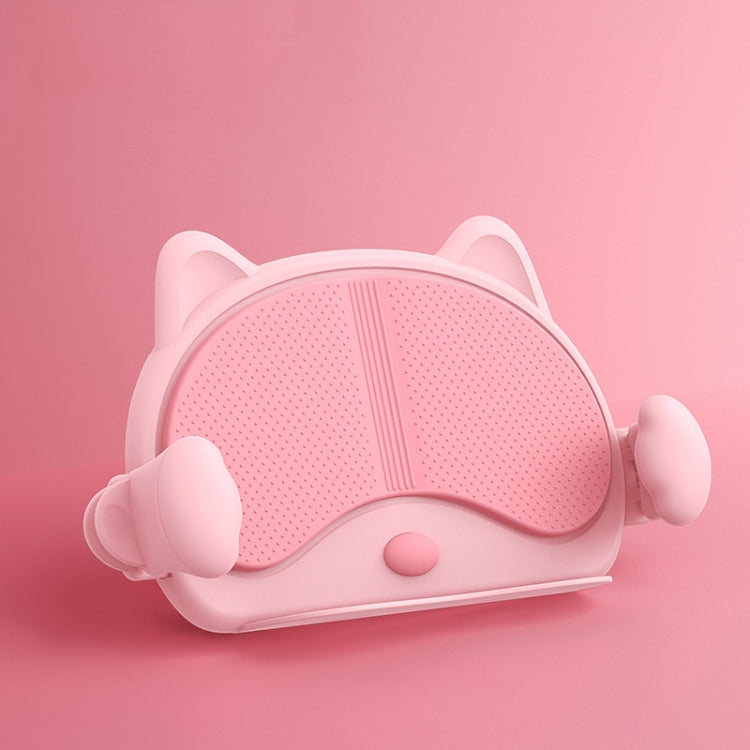 Pink Adjustable Cat Tablet Stand