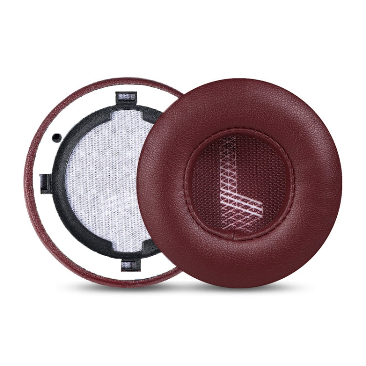 Protein Skin Sponge Earphone Covers for JBL E45BT/E35/E45 - A-Red (1 Pair)