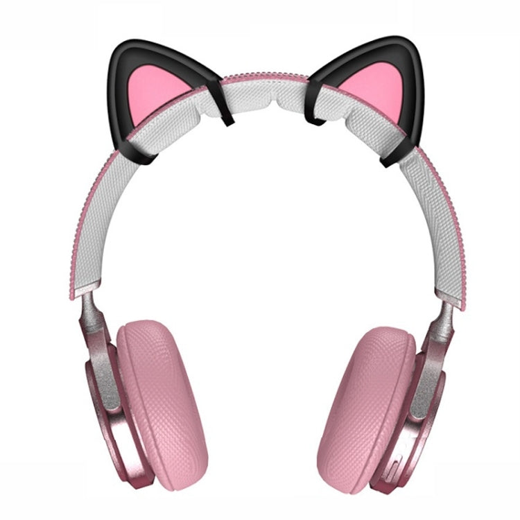 T6 Cute Cat Ear Decorations for Headphones - Black