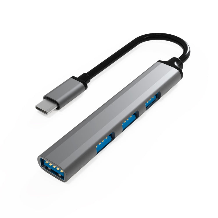 USB 3.0 4-in-1 Type-C Multi-Port Expansion Dock and Splitter
