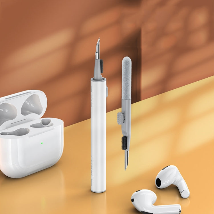 Q5 Bluetooth Earphone Telescopic Cleaning Pen Brush with Embedded Handle
