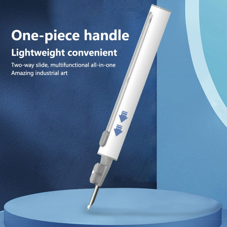 Q5 Bluetooth Earphone Telescopic Cleaning Pen Brush with Embedded Handle