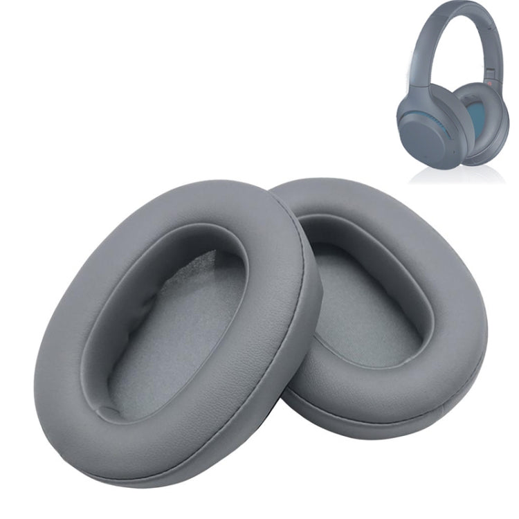 Comfortable Protein Skin-Gray Earpads for SONY WH-XB900N Headset