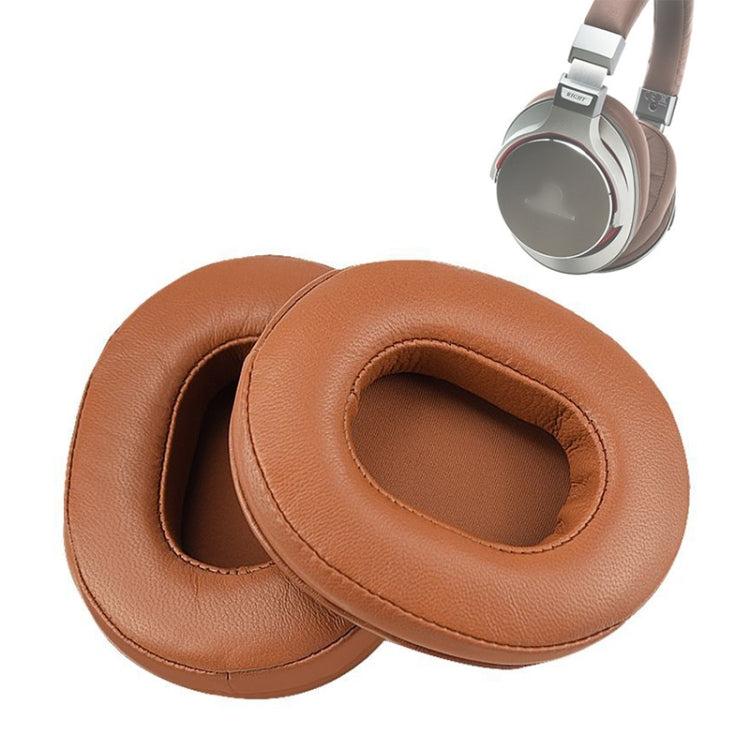 Enhance Your Audio Experience with Sheepskin-Khaki Sponge Earmuffs for Audio-Technica Headphones