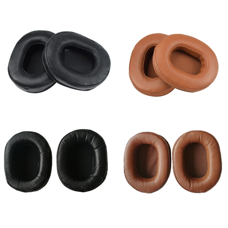 Enhance Your Audio Experience with Sheepskin-Khaki Sponge Earmuffs for Audio-Technica Headphones