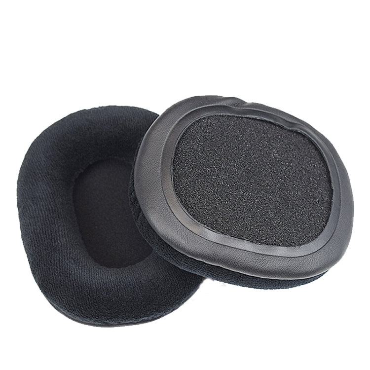 Comfortable Black-Fluff Earmuffs for Audio-Technica Headphones