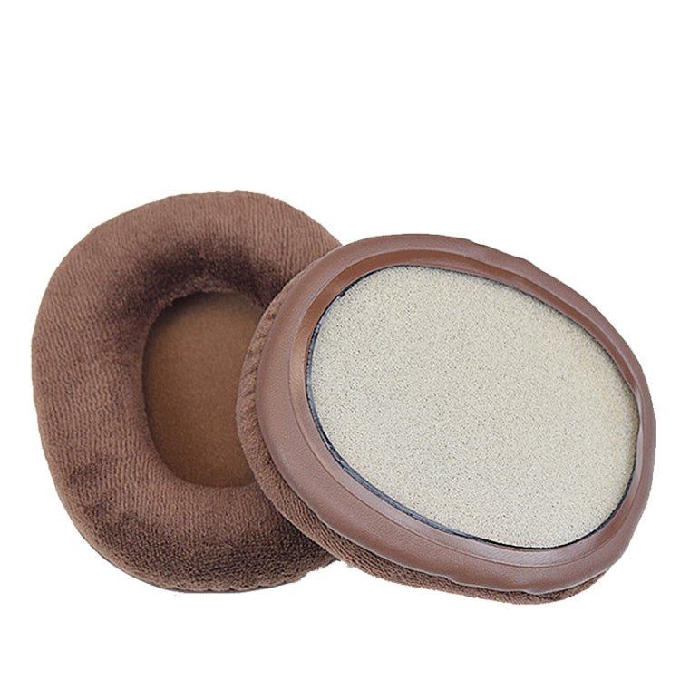 Comfortable Brown-Fluff Earmuffs for Audio-Technica ATH Headphones