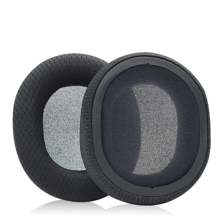Comfortable Black-Mesh Earmuffs for Audio-Technica ATH-M Series