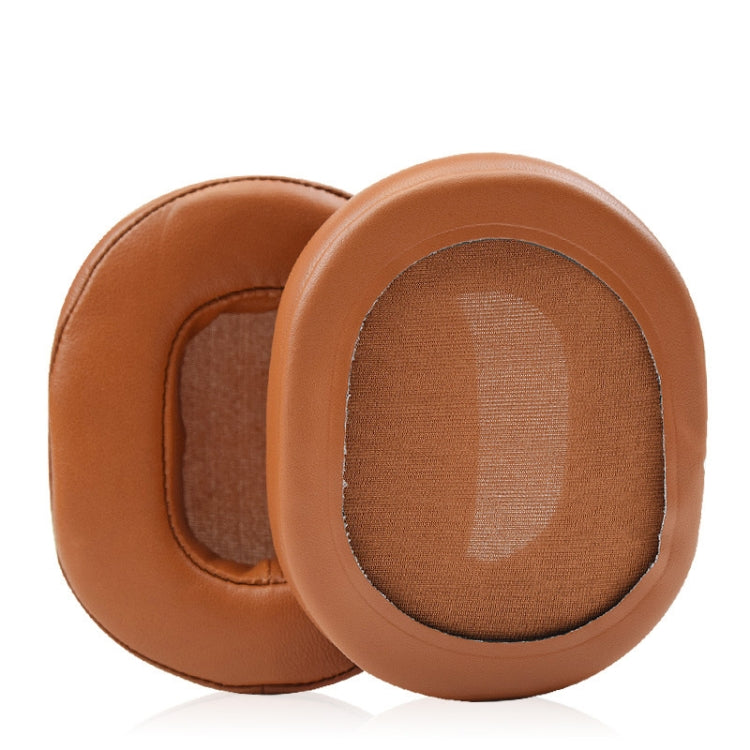 Luxury Brown-Thick Sheepskin Earmuffs for Audio-Technica ATH-M50X/M30X/M40X/M20X Headsets