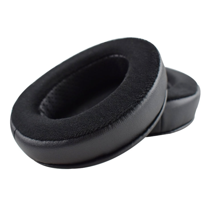 Ultimate Comfort Black-Velvet+PU Headset Earmuffs for Audio-Technica Headphones