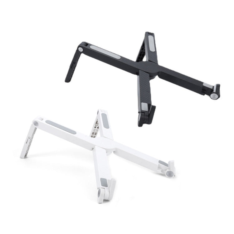 X1 Foldable Laptop Stand with Adjustable Height and Non-Slip Texture (White)