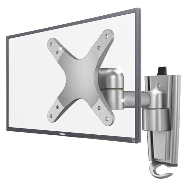 Gibbon Mounts L03 Aluminum Alloy Quick Release Computer Monitor Wall Mount Bracket (Silver Gray)