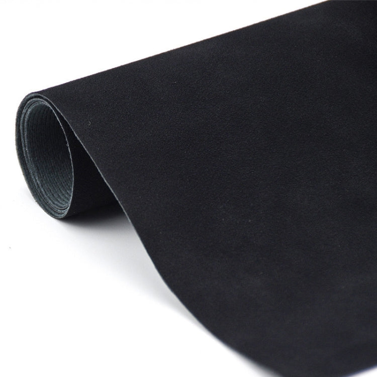 2 Pieces 50 x 68cm Thickened Waterproof Non-Reflective Matte Leather Photo Background Cloth (Black)