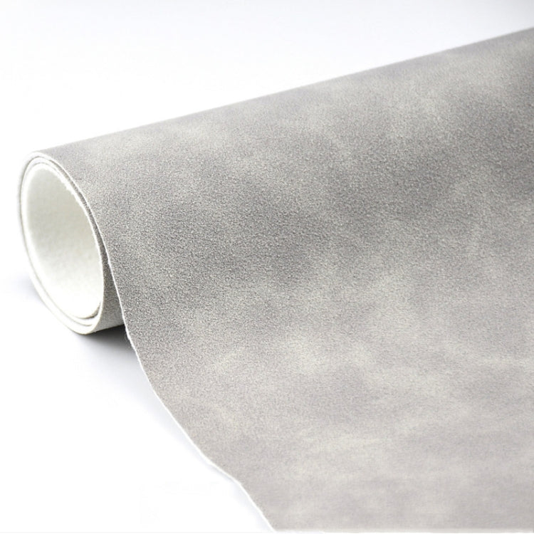 Waterproof Non-reflective Leather Photo Background Cloth Set of 2 (Light Gray, 50 x 68cm)