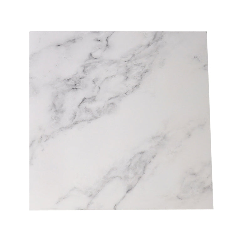 White Marble PVC Photo Background Board 40x40cm