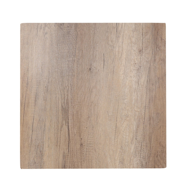 40x40cm PVC Photo Background Board in Light Wood Grain Design