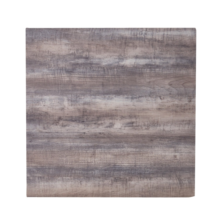 PVC Photo Background Board - Ancient Wood Gray (40x40cm)