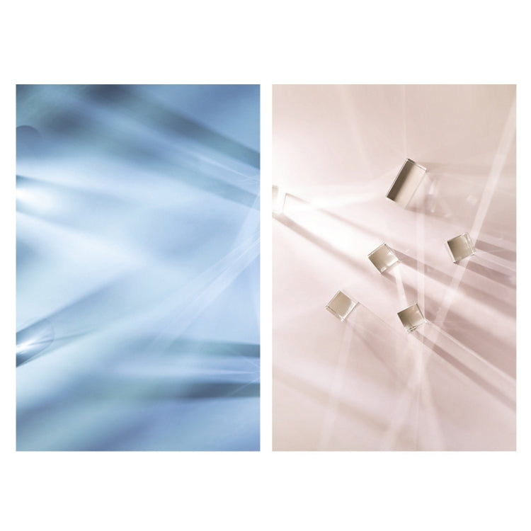 3D Stereoscopic Double-sided Photography Background Board Set of 2 (Light Shadow Magic 2)