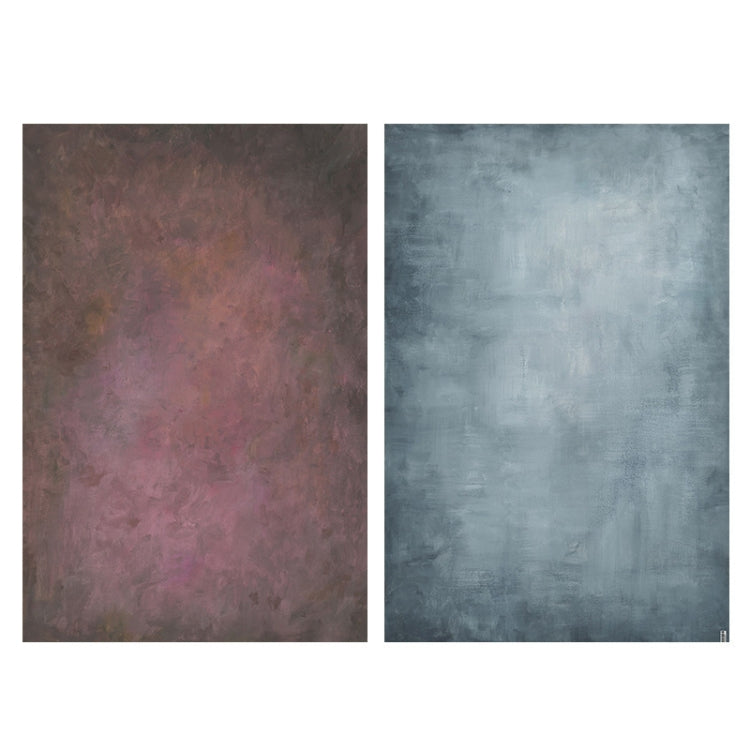 3D Stereoscopic Double-sided Photography Background Board with Hand Drawn Red and Gray Designs
