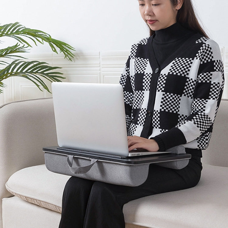 D12 Lap Computer Desk - Portable and Versatile Lap Desk (Gray)