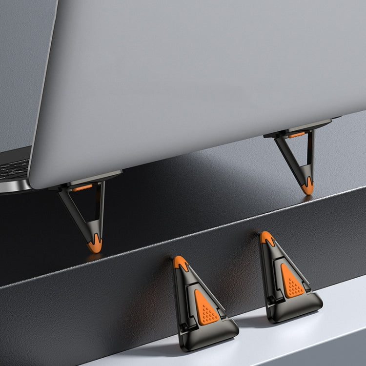 Triangle Mini Cooling Laptop Stand with Removable Glue