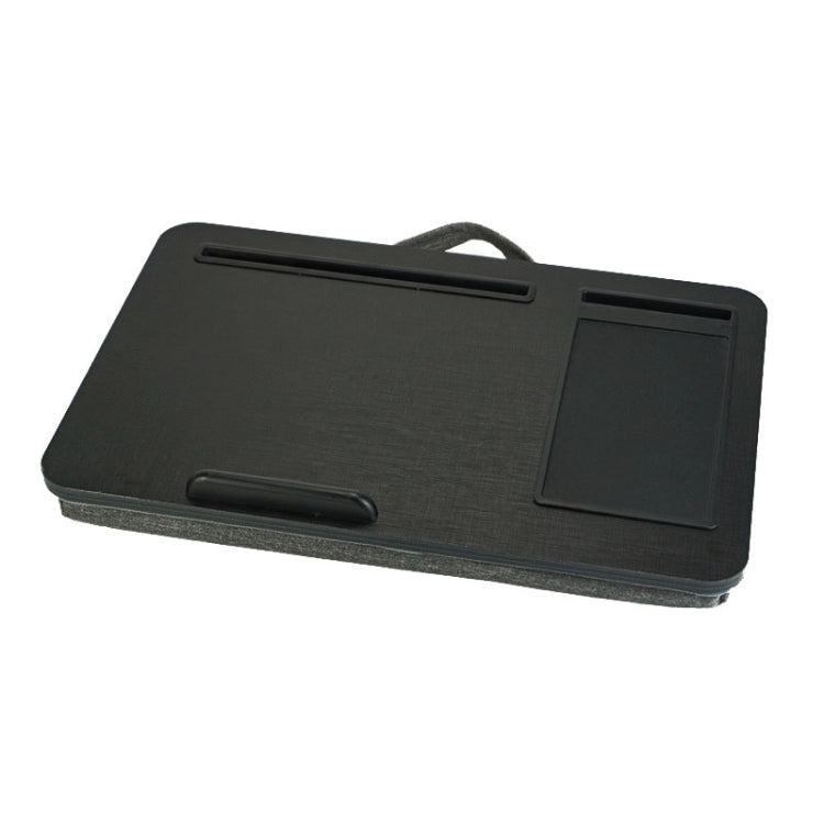 Lazy Desk HQ-401: Black Wood Multifunctional Bed
