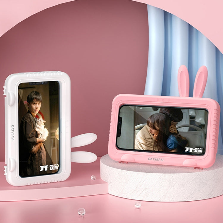 Adorable Rabbit Ears Bathroom Phone Holder – Pink
