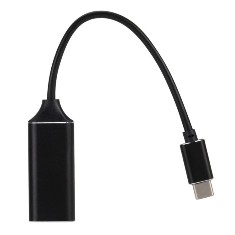 USB-C to HDMI 4K Converter for Seamless Audio-Video Transmission (Black)