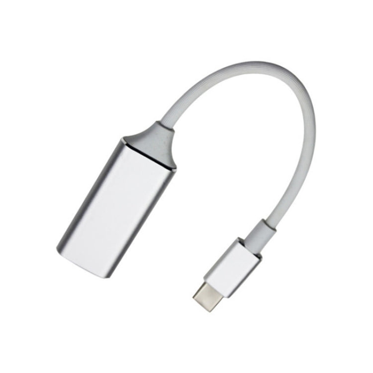 Type-C USB3.1 to HDMI HD 4K Converter in Silver