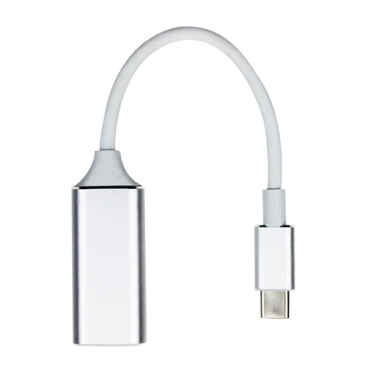 Type-C USB3.1 to HDMI HD 4K Converter in Silver