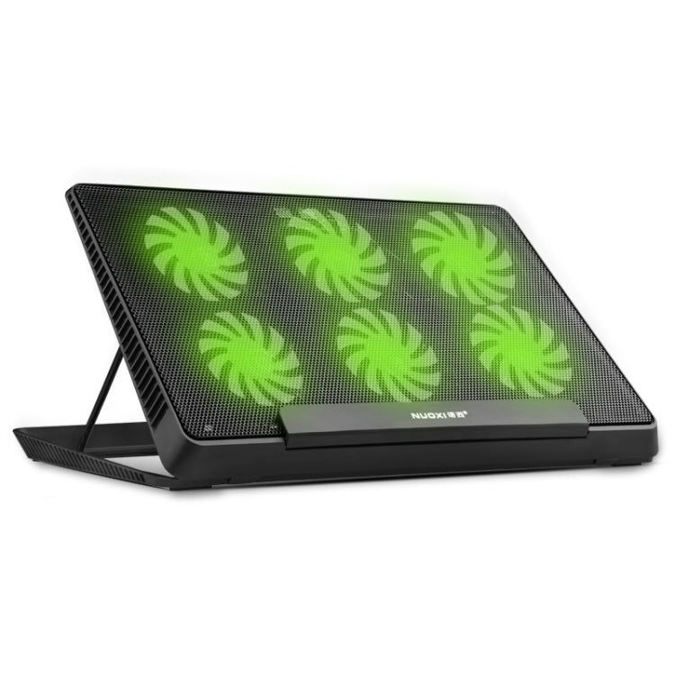 NUOXI H8 Metal Mesh Laptop Cooling Base (Black)