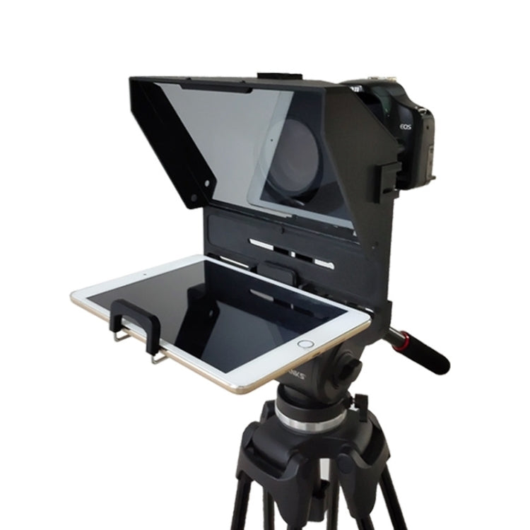 Teleprompter for Large Screen Mobile Phones and Tablets with SLR Live Shooting and Recording