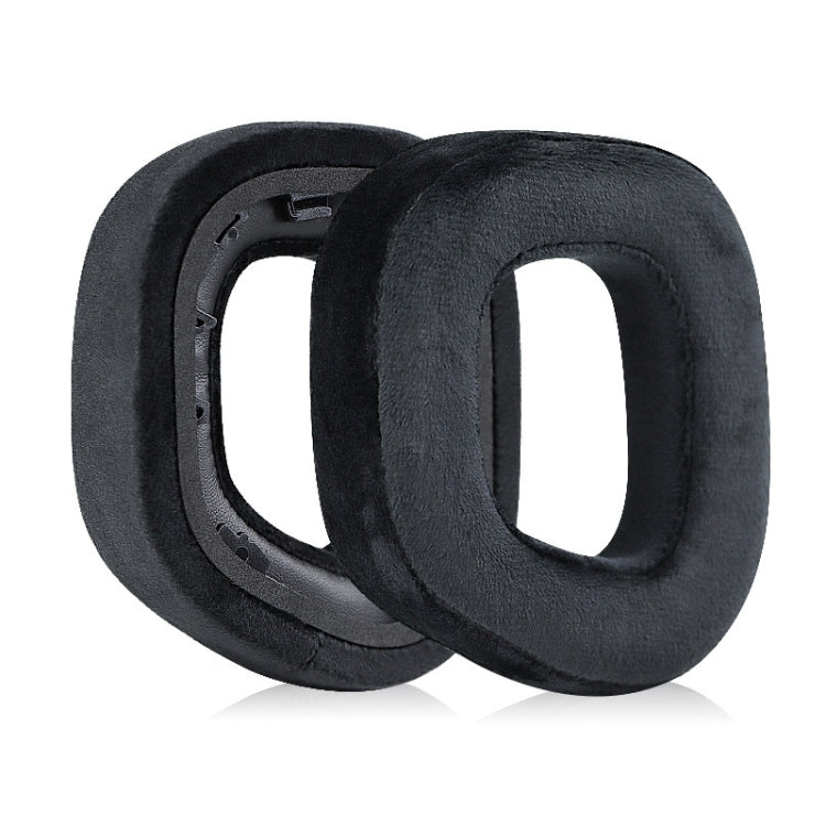 2-Piece RGB Headset Sponge Cover Earmuffs for Corsair HS80 with Full Velvet