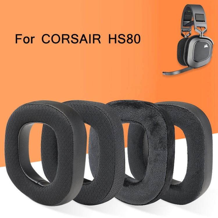 Corsair HS80 2 PCS RGB Headset Sponge Cover Earmuffs