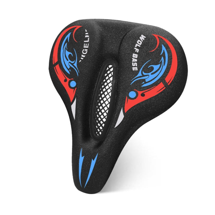 Black Thickened Silicone Shock-absorbing Bicycle Seat Cover